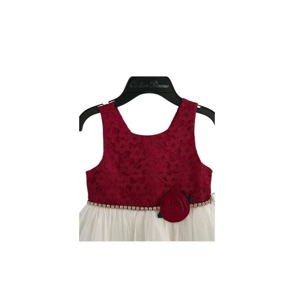 New Couture Princess Formal Dress Size 6. - Picture 2 of 7